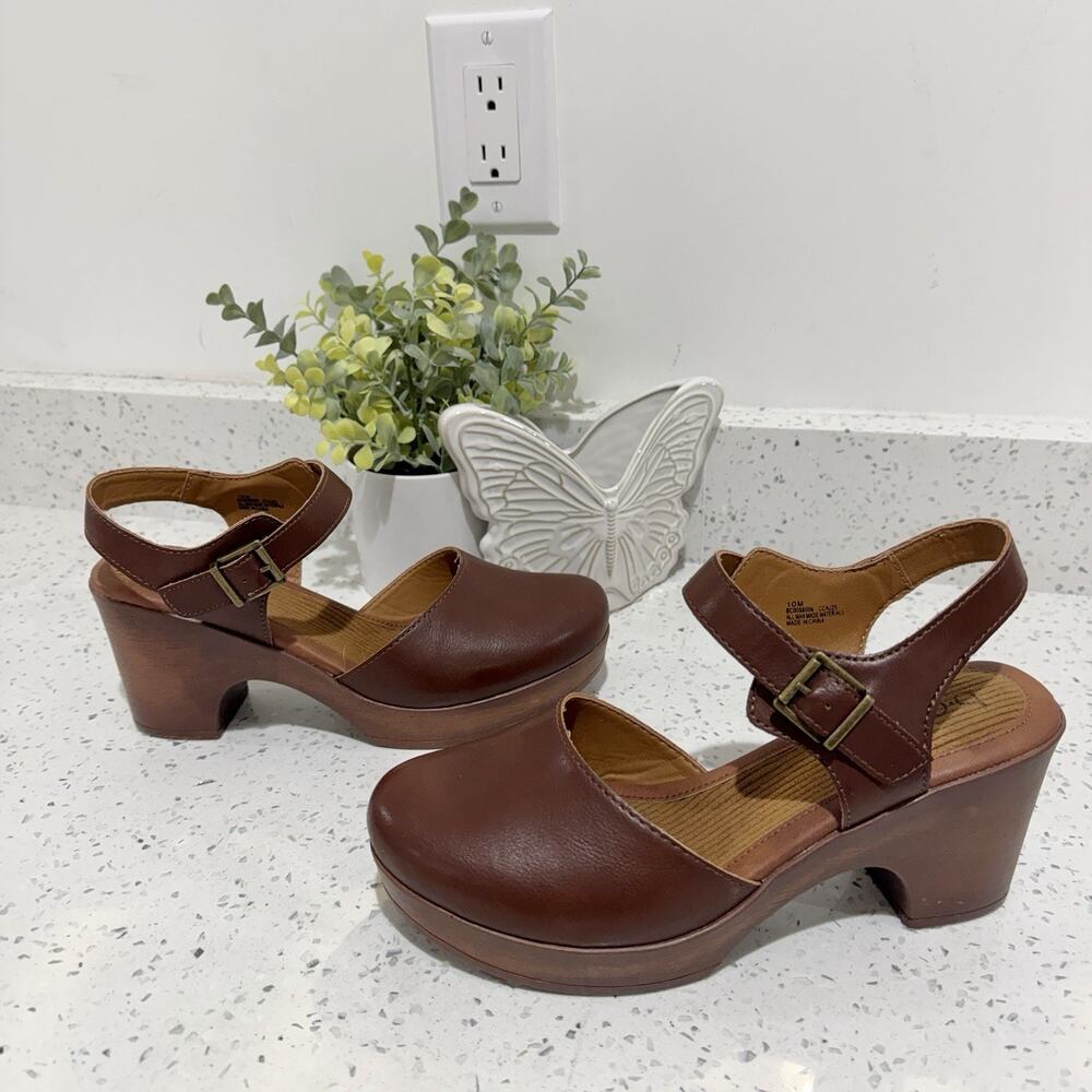 B.O.C Women's Natasha Comfort Mary Jane Comfort Sandals Size 10